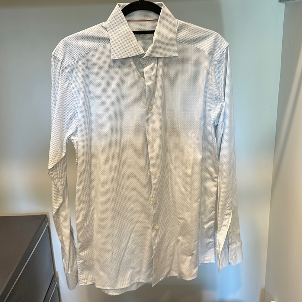 Eton slim dress shirt size 39 and 15.5 neck